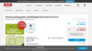 
                            7. Få Dansk pædagogisk udviklingsbeskrivelse 0 til 6 år af Jørgen Lyhne ...