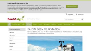 
                            4. Få din egen vejrstation med FieldSense - Danish Agro