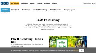 
                            3. Få forsikring til attraktive priser hos FDM Forsikring