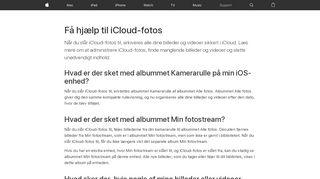 
                            4. Få hjælp til iCloud-fotos - Apple-support