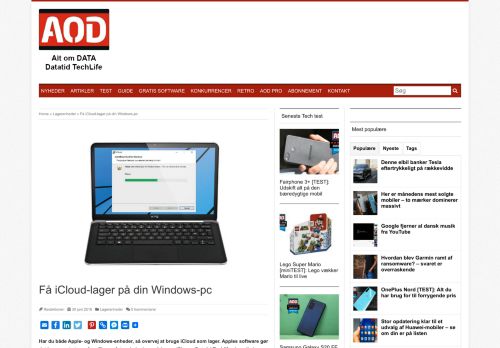 
                            10. Få iCloud-lager på din Windows-pc - Alt om DATA, Datatid TechLife