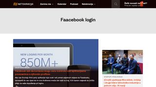 
                            6. Faacebook login | Netokracija