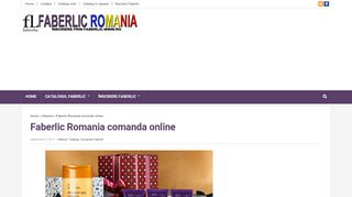 
                            9. Faberlic Romania comanda online - Comandă Faberlic Catalog
