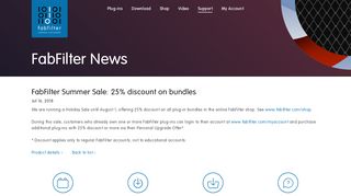 
                            11. FabFilter Summer Sale: 25% discount on bundles - Quality Audio Plug ...