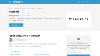 
                            13. Fabletics Reviews - Is it a Scam or Legit? - HighYa