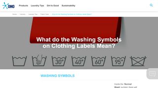 
                            4. Fabric Care | What do Washing Symbols on Your Tags ...