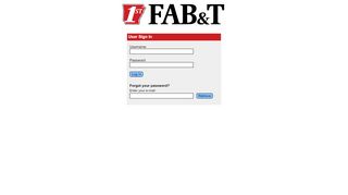 
                            10. FABT - Online Ordering Login