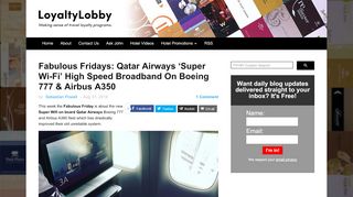 
                            7. Fabulous Fridays: Qatar Airways 'Super Wi-Fi' High Speed ...