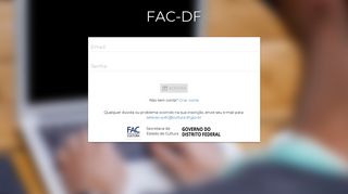 
                            4. FAC-DF | Login de Acesso