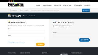 
                            5. Faça seu login ou cadastre-se - Suporte Rei