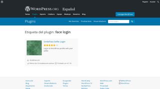 
                            9. face login | WordPress.org