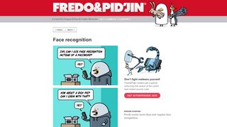 
                            10. Face recognition - Fredo and Pidjin. The Webcomic.