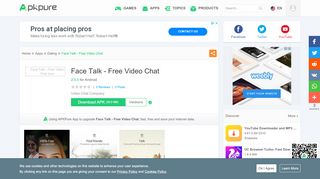 
                            3. Face Talk - Free Video Chat for Android - APK Download - APKPure.com