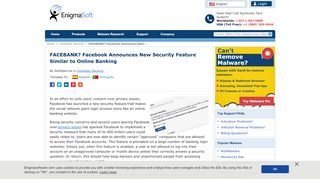 
                            10. FACEBANK? Facebook Announces New Security Feature Similar to ...
