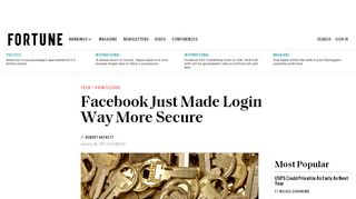 
                            12. Facebook Adds Google-Designed Security Keys for Login | Fortune