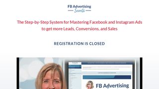 
                            10. Facebook Advertising Secrets - with Andrea Vahl