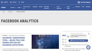 
                            13. Facebook Analytics - Thomas Hutter
