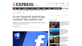 
                            10. Facebook Android app not working? This update could be why ...