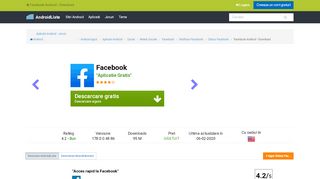 
                            10. Facebook Android - Download - Aplicatii Android