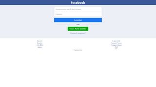 
                            7. Facebook – Anmelden oder Registrieren - Facebook Touch