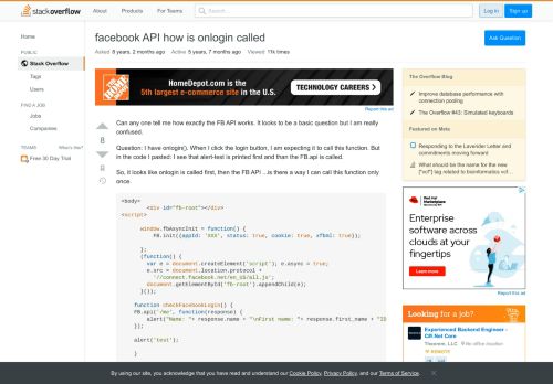
                            1. facebook API how is onlogin called - Stack Overflow