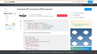 
                            1. Facebook API Javascript JSON response - Stack Overflow