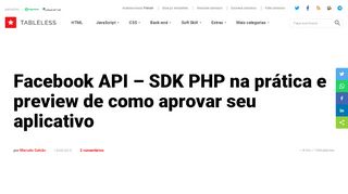 
                            5. Facebook API – SDK PHP na prática e preview de como aprovar ...
