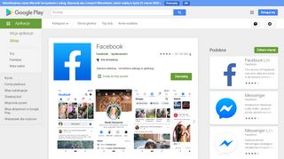 
                            4. Facebook – Aplikacje w Google Play