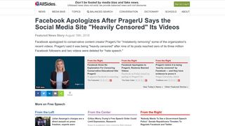 
                            11. Facebook Apologizes After PragerU Says the Social Media Site ...