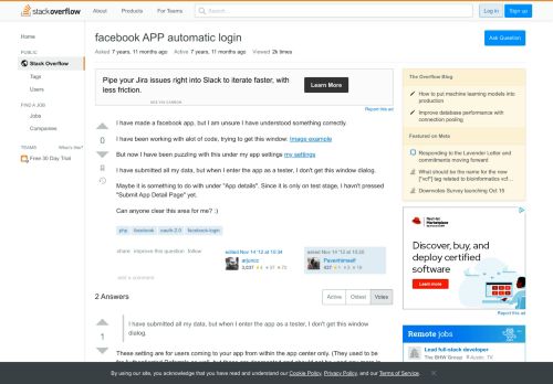 
                            4. facebook APP automatic login - Stack Overflow