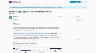 
                            3. Facebook app Login not able to identify elements - Appium Discuss