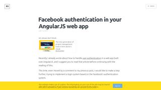 
                            12. Facebook authentication in your AngularJS web app | Bruno ...