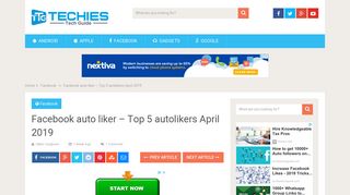 
                            11. Facebook auto liker - Top 5 autolikers February 2019