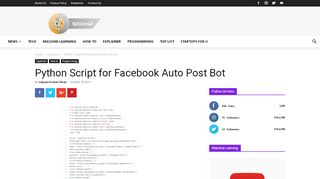 
                            12. Facebook Bot: Python Script for Facebook Auto Login and Post