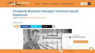 
                            9. Facebook Business Manager: Common Issues Explained - Jon ...