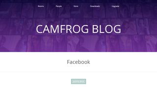 
                            2. Facebook | Camfrog Blog