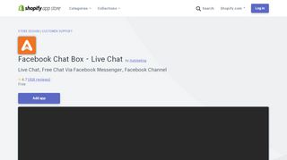 
                            11. Facebook Chat Box ‑ Live Chat – Ecommerce Plugins for Online ...