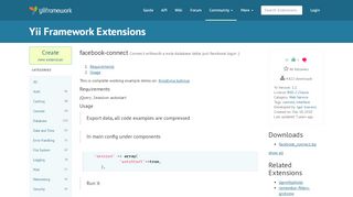 
                            3. facebook-connect | Extensions | Yii PHP Framework