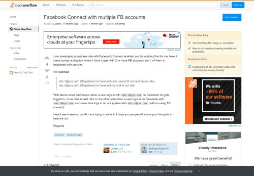 
                            5. Facebook Connect with multiple FB accounts - Stack Overflow