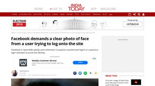 
                            8. Facebook demands a clear photo of face from a user trying to log in ...