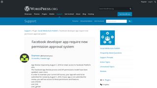 
                            11. Facebook developer app require new permission approval system ...