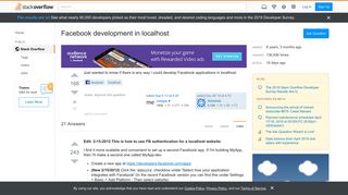 
                            6. Facebook development in localhost - Stack Overflow