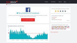 
                            5. Facebook down? Current problems and status. | Downdetector