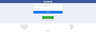 
                            7. Facebook - Entra o regístrate - Facebook Touch
