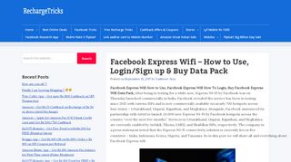 
                            5. Facebook Express wifi Login/Sign Up: How to Use & Everything