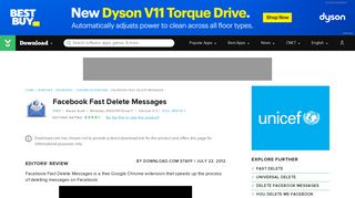 
                            5. Facebook Fast Delete Messages - Free download and software ...