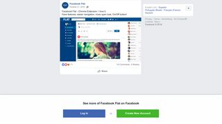 
                            6. Facebook Flat - Facebook Flat - Chrome Extension. I love... | Facebook