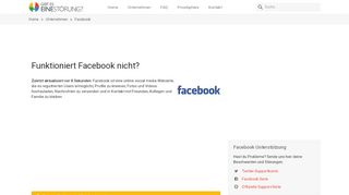 
                            6. Facebook funktioniert nicht? Aktueller Status und Probleme - Gibt es ...