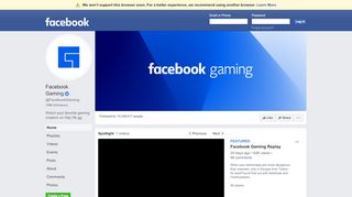
                            5. Facebook Gaming - Home | Facebook