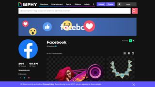 
                            3. Facebook GIFs - Find & Share on GIPHY